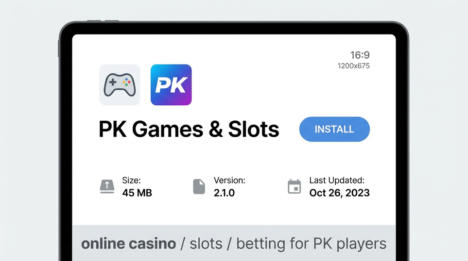 Game list for Bet786pk gameapk section