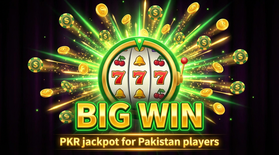 Big win animation on Bet786pk slot game